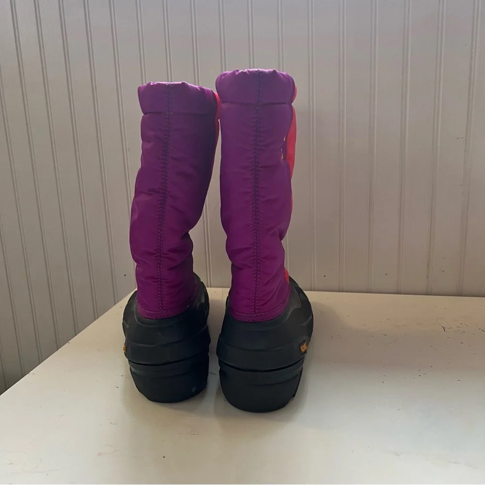 SOREL Youth Girls Boots Pink Insulated Winter Snow Shoe Sz 7 - Picture 6 of 10